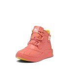Sorel Women's Out N About IV Splashy WP Rain Boot, Coral Blossom, Sea Salt, 8