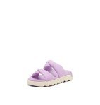 Sorel Women's Viibe Twist Slide Sandals - Euphoric Lilac, Honey White - Size 9.5