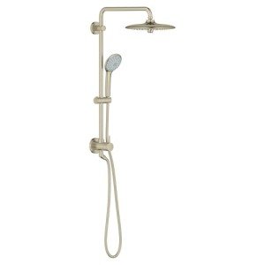 GROHE 27867EN1 Retro-Fit Euphoria 25 Inch Shower System, 2.5 GPM, Brushed Nickel