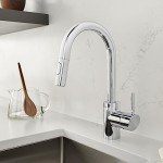 GROHE 3134910E Concetto Eco-Friendly Pull-Down Bar Kitchen Faucet with Sprayer Chrome