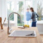 GROHE 3134910E Concetto Eco-Friendly Pull-Down Bar Kitchen Faucet with Sprayer Chrome
