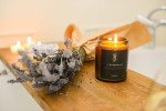 François Lambert Maple Scented Candle - Soy Wax Candles - Wood Wick - 50 Hours Burning Capacity Canadian Products - Jar Candles