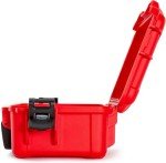 Nanuk 904 Waterproof First Aid Prepper Survival Gear Dust and Impact Resistant Case - Empty - Red - Made in Canada