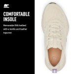 Sorel Women's Kinetic Impact II Wonder Lace Sneaker, Honey White/Euphoric Lilac, 9