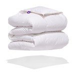 Canadian Down & Feather Co. - Regular Weight Canadian Hutterite Goose Down Duvet King Size - 400 TC Shell 100% Cotton - Made in Canada