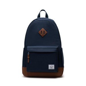 Herschel Unisex Herschel Heritage Backpack Backpack, Navy/Tan, One Size, Casual