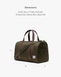 Herschel Novel Duffle, Ivy Green, Carry-on - 26.5L, Herschel Novel™ Carry on Duffle