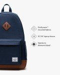 Herschel Unisex Herschel Heritage Backpack Backpack, Navy/Tan, One Size, Casual