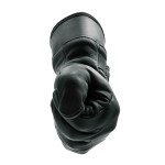 Watson Gloves Low Rider Motorcycle Glove - Cowhide Leather, Wing Thumb, Slip-on Cuff with Hook and Loop Strap, Made in Canada (834, Medium)