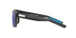 Costa Del Mar Baffin Polarized Rectangular Sunglasses, Net Grey/Blue Rubber/Blue Mirrored Polarized-580G, 58 mm