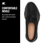 Sorel Women's Kinetic Impact ll Mule Slip-On Sneakers - Black - Size 7