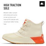 Sorel Women's Out N About III Classic Waterproof Boots - Bleached Ceramic, Optimized Orange - Size 10