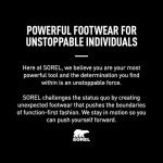 Sorel Women's Kinetic Impact ll Mule Slip-On Sneakers - Black - Size 7