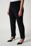 Joseph Ribkoff Womens Classic Pant Style 143105 Black Size 10