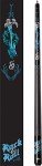 Viper by GLD Products Underground 58" 2-Piece Billiard/Pool Cue, Rock & Roll, 20 Ounce,Blue,50-0653-20