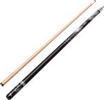 Viper by GLD Products Underground 58" 2-Piece Billiard/Pool Cue, The Raven, 19 Ounce,Black,50-0650-19