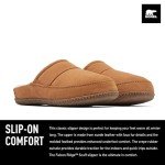 SOREL Men's Falcon Ridge ll Scuff Slipper - Elk, Gum 10 - 13