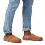 SOREL Men's Falcon Ridge ll Scuff Slipper - Elk, Gum 10 - 13