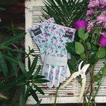 Watson Gloves' Homegrown You Grow Girl Sustainable Gardening Gloves - Water-Resistant Leather Palm, Recycled Spandex Back