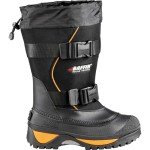 Baffin Wolf Men's Winter Boots, Tundra Rated, 14 to -22 degrees Fahrenheit, Tall Height, Bak - Black/Expedition Gold, Size 13