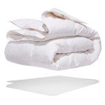 Canadian Down & Feather Co. - Regular Weight White Goose Feather & Down Duvet Full/Double Size - 260 TC Shell 100% Cotton - Oeko TEX Certified