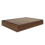 Nexera 3-Drawer Storage Bed Frame, Brown, Full