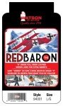 Watson Gloves Red Baron Winter Gauntlet Glove - Full-Grain Cowhide Leather, Heavy Sherpa Lining (Large)