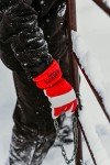 Watson Gloves Red Baron Winter Gauntlet Glove - Full-Grain Cowhide Leather, Heavy Sherpa Lining (Large)