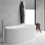 GROHE 23672001 Eurocube Tub Faucet, Starlight Chrome