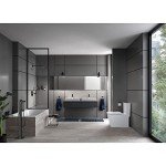 GROHE 23672001 Eurocube Tub Faucet, Starlight Chrome