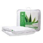 Canadian Down & Feather Co. - Down Perfect Feather Bed King Size - 255 TC Shell 100% Cotton Mattress Topper - Oeko TEX Certified…