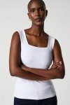 Joseph Ribkoff Womens Square-Neck Cami Style 143132J Color White Size 06