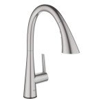 Grohe 30205DC2 Ladylux L2 Touch Single-Handle Kitchen Faucet, Brushed Nickel Infinity Finish