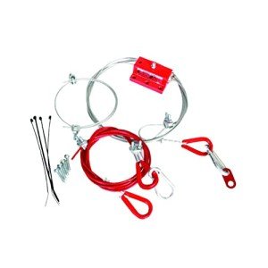 NSA RV Products RS-5000 Break Away Device, Silver,RED