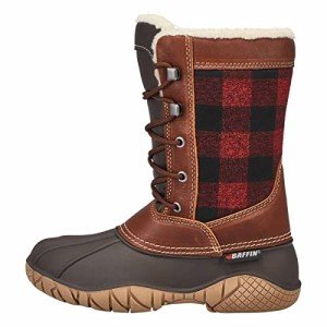 Baffin Jasper Red/Black Plaid 9 B (M)