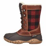Baffin Jasper Red/Black Plaid 9 B (M)