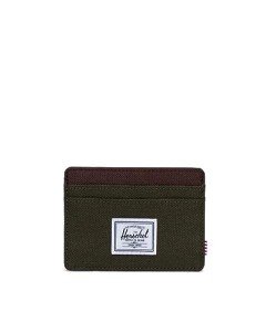 Herschel Supply Co. Charlie Cardholder, Ivy Green/Chicory Coffee, Ivy Green/Chicory Coffee