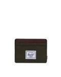 Herschel Supply Co. Charlie Cardholder, Ivy Green/Chicory Coffee, Ivy Green/Chicory Coffee