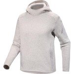 Arc'teryx Covert Pullover Hoody Women's | Technical Midweight Fleece Hoody, Atmos Heather, Medium
