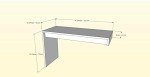 Nexera 2-Piece Home Office with Desk & 3-Drawer Filling Cabinet, White