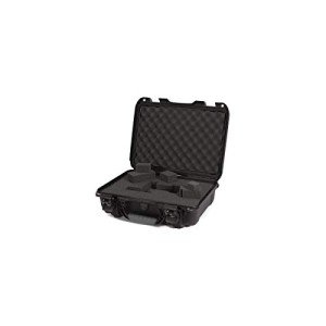 Nanuk 923 Waterproof Hard Case with Foam Insert and Incorporated TSA Approved Travel Lock Latches - Black - Made in Canada