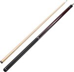 Viper by GLD Products Diamond 58" 2-Piece Billiard/Pool Cue, Maroon, 19 Ounce