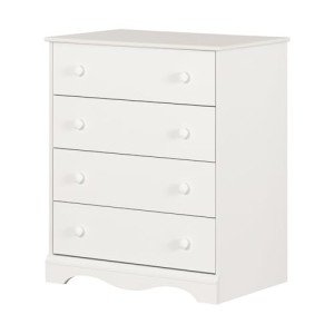 South Shore Furniture, 4 Drawer Chest, Pure White