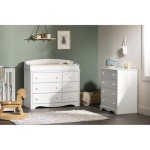 South Shore Furniture, 4 Drawer Chest, Pure White