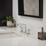 GROHE 20225001 Bauloop, 8-Inch Widespread 2-Handle M-Size Bathroom Faucet 1.2 GPM, Chrome