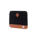 Herschel Supply Co. Heritage Sleeve for 15 Inch MacBook, Black, One Size
