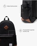 Herschel Supply Co. Heritage, Black/Tan, Standard-24L