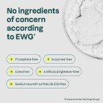ATTITUDE Liquid Laundry Detergent, EWG Verified Laundry Soap, HE Compatible, Vegan and Plant Based Products, Cruelty-Free, Wildflowers, 80 Loads, 67.6 Fl Oz