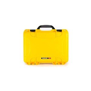 Nanuk 910 Waterproof Hard Case with Foam Insert - Yellow - Made in Canada
