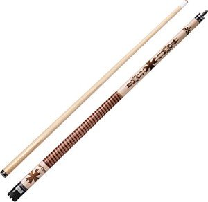 Viper by GLD Products Desperado 58" 2-Piece Billiard/Pool Cue, Iron Cross, 19 Ounce,Tan,50-1006-19